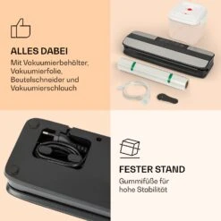 Forli Vakuumierer 75 KPa Inkl. Behälter Beutel Vakuumierschlauch -Küche Zu Hause 10041374 de 0007 logo