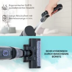 Caswell Plus Nass-/Trockensauger Kabellos Akkubetrieben LED-Display -Küche Zu Hause 10041383 de 0006 usp