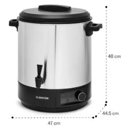 Abbey 25 Einkochautomat Getränkespender 25L 100°C 180min Edelstahl 15 Abbey 25 Einkochautomat Getränkespender 25L 100°C 180min Edelstahl -Küche Zu Hause 10041838 yy 0008 dimensions