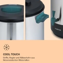 Abbey 40 Einkochautomat Getränkespender 40L 100°C 180min Edelstahl -Küche Zu Hause 10041839 de 0005 logo