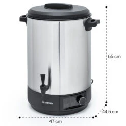 Abbey 40 Einkochautomat Getränkespender 40L 100°C 180min Edelstahl -Küche Zu Hause 10041839 yy 0008 dimensions