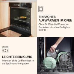 Noto Endurance Bratpfanne Ø20 Cm Geschmiedetes Aluminium Abnehmbarer Griff 15 Noto Endurance Bratpfanne Ø20 Cm Geschmiedetes Aluminium Abnehmbarer Griff -Küche Zu Hause 10045001 de 0007 usp