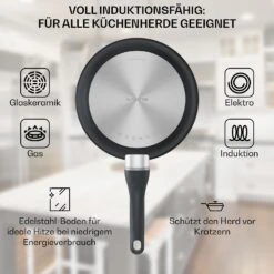 Noto Endurance Bratpfanne Ø24 Cm Geschmiedetes Aluminium Abnehmbarer Griff 13 Noto Endurance Bratpfanne Ø24 Cm Geschmiedetes Aluminium Abnehmbarer Griff -Küche Zu Hause 10045002 de 0005 usp