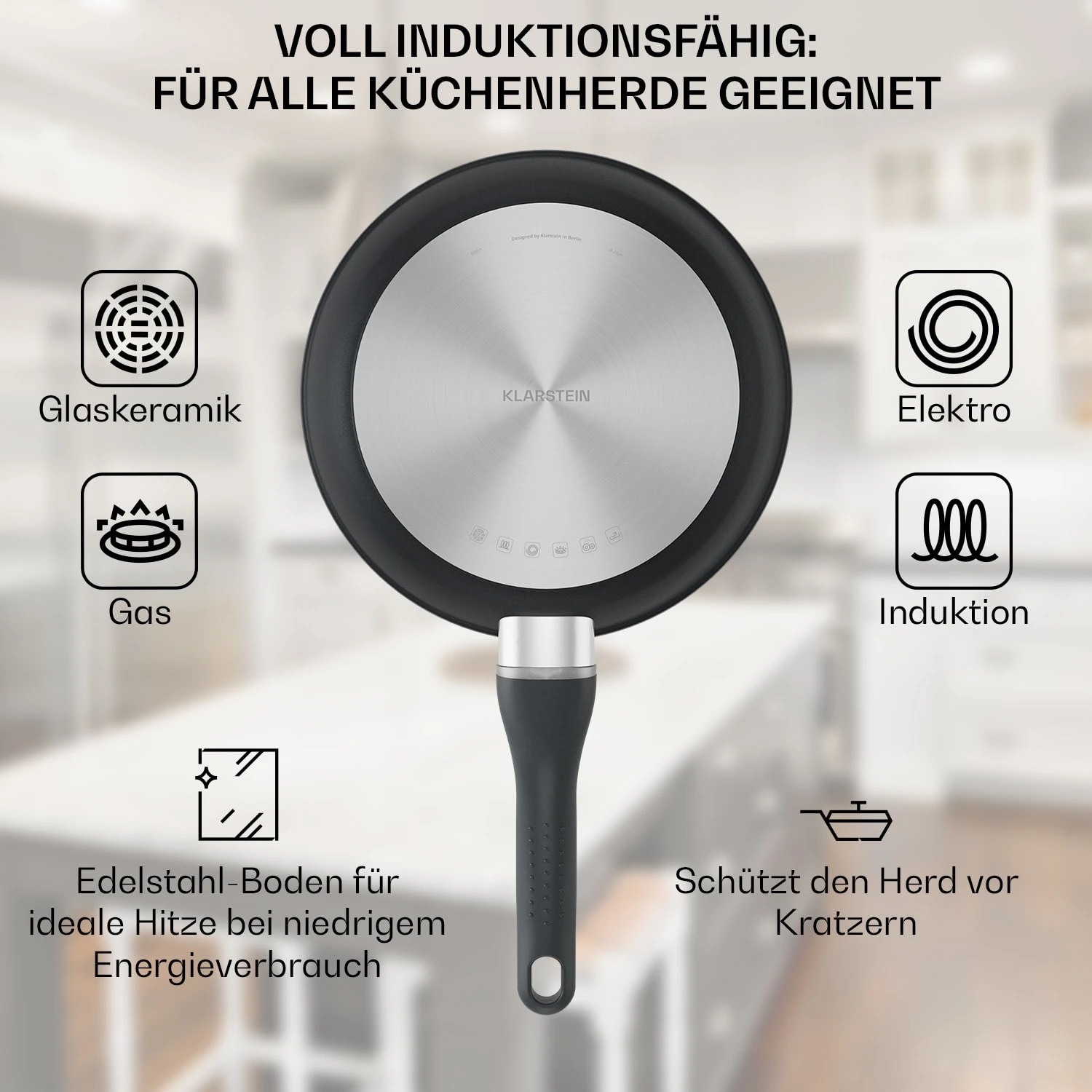 Noto Endurance Bratpfanne Ø24 Cm Geschmiedetes Aluminium Abnehmbarer Griff 5 Noto Endurance Bratpfanne Ø24 Cm Geschmiedetes Aluminium Abnehmbarer Griff – Bild 5