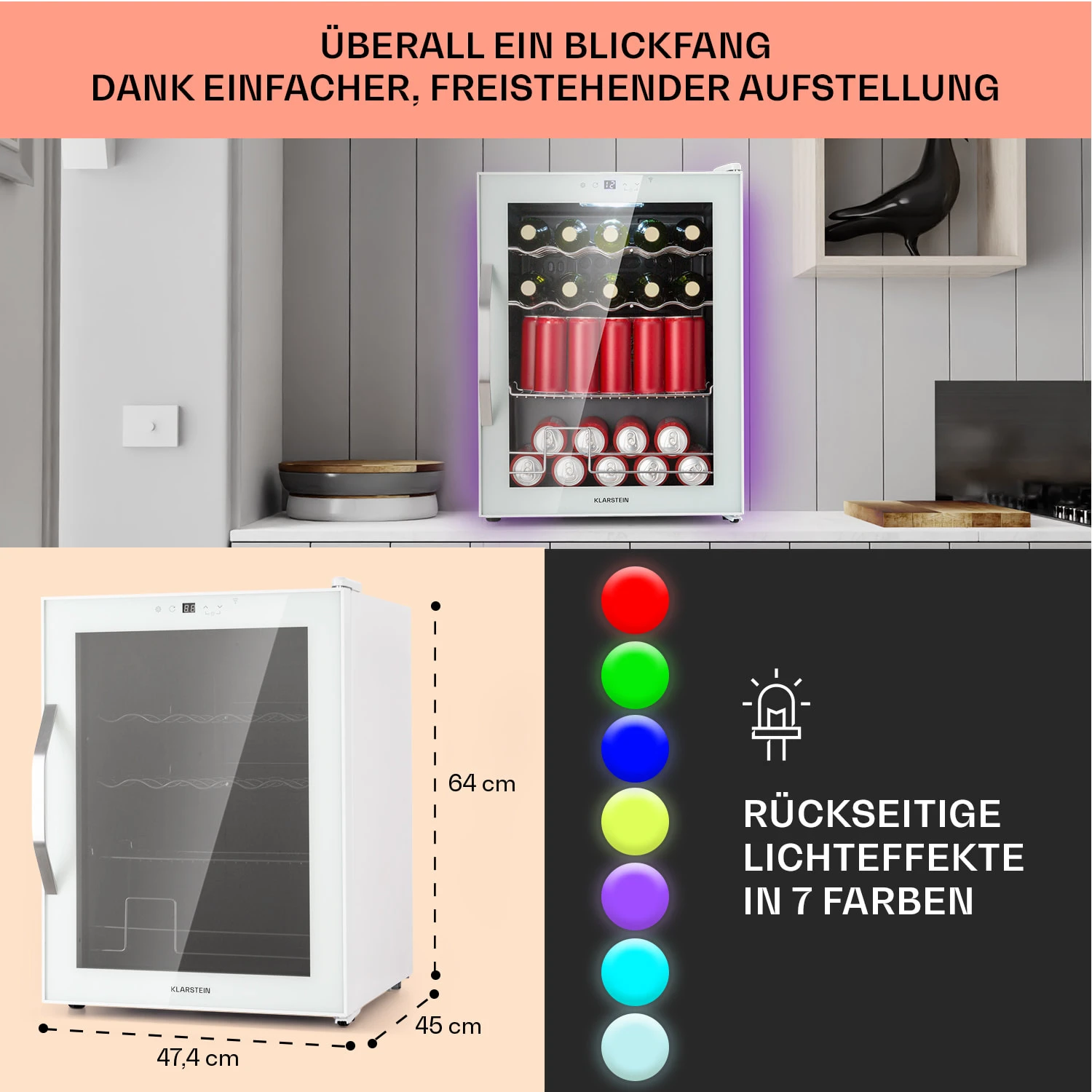 Coachella 60 Kühlschrank 60 Liter WiFi-Funktion Hintergrundbeleuchtung 6 Coachella 60 Kühlschrank 60 Liter WiFi-Funktion Hintergrundbeleuchtung – Bild 6