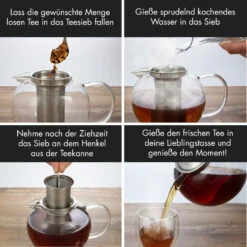 Sencha Design-Teekanne Mit Hibiscus Edelstahl-Stövchen 1,3 L Siebeinsatz 12 Sencha Design-Teekanne Mit Hibiscus Edelstahl-Stövchen 1,3 L Siebeinsatz -Küche Zu Hause 10045059 de 0006 logo
