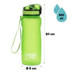 Wakaba Trinkflasche 800 Ml Tritan BPA-frei -Küche Zu Hause 10045136 yy 0011 dimensions