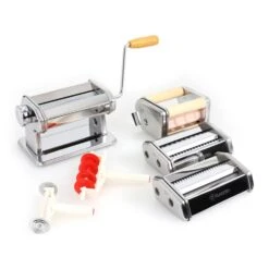 Carina Morena Pasta Maker Set Küchenmaschine 800W 4L Edelstahlschüssel -Küche Zu Hause 60001807 yy 0008 titel Klarstein Pasta Maker Nudelmaschine
