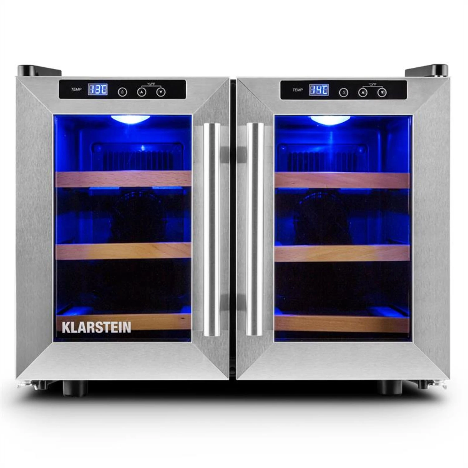 Reserva Saloon Weinset 2-teilig Weinkühlschrank Weinregal 2 Reserva Saloon Weinset 2-teilig Weinkühlschrank Weinregal – Bild 2