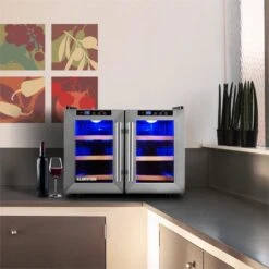 Reserva Saloon Weinset 2-teilig Weinkühlschrank Weinregal 12 Reserva Saloon Weinset 2-teilig Weinkühlschrank Weinregal -Küche Zu Hause 60001813 yy 0003 logo