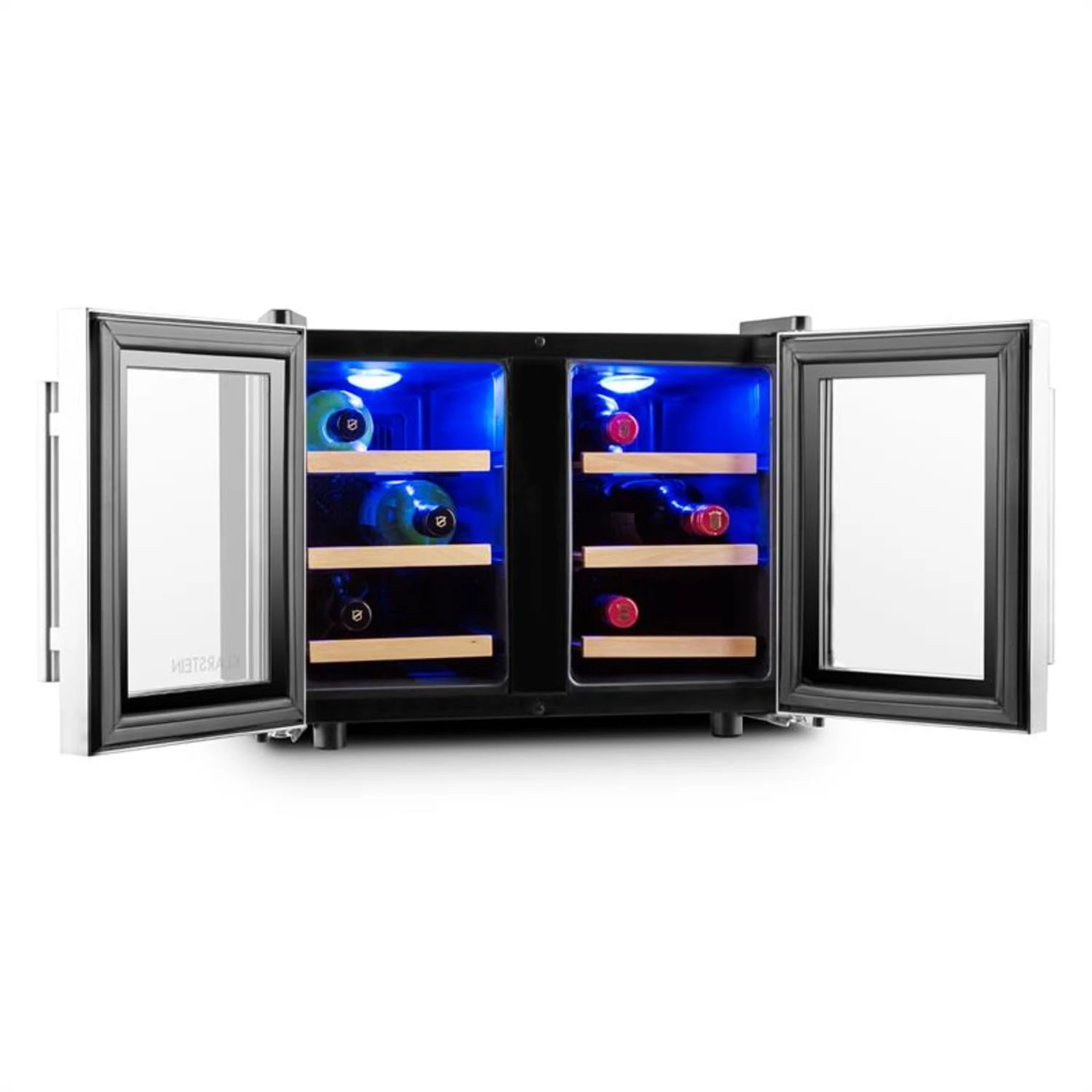 Reserva Saloon Weinset 2-teilig Weinkühlschrank Weinregal 4 Reserva Saloon Weinset 2-teilig Weinkühlschrank Weinregal – Bild 4