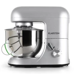 Bella Argentea Komplettset Küchenmaschine + Zusatzschüssel Silber -Küche Zu Hause 60001830 yy 0003 detail Klarstein Bella Argentea Kuechenmaschine reedit