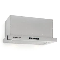 Vinea Dunstabzugshaube Umluftset 60cm 610m³/h Aktivkohlefilter Silber -Küche Zu Hause 60002221 yy 0004 titel Klarstein Vinea Unterbau Dunstabzugshaube silber