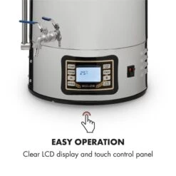 Mundschenk XXL + Eintauchkühler Bierbrauanlage 3000W 50l 304 Edelstahl -Küche Zu Hause 60002276 yy 0003 logo Klarstein Mundschenk XXL Maischekessel Edelstahl