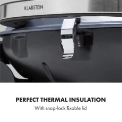 Parforce One 3,5kW 12000BTU 300°C SNJS Gasschlauch Grau 14 Parforce One 3,5kW 12000BTU 300°C SNJS Gasschlauch Grau -Küche Zu Hause 60002428 yy 0007 logo Klarstein Parforce One Gasgrill 12000BTU grau