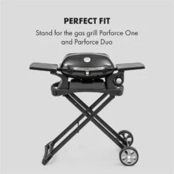 Parforce Duo Gasgrill 2 Brenner 4,4kW 15000BTU Gasschlauch Schwarz -Küche Zu Hause 60002433 yy 0010 logo Klarstein Parforce Stand Grilltisch Zubehoer