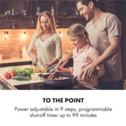 Kalahari Delicatessa Einbau-Ofen-Set Induktion 7000W 68Ltr Schwarz Edelstahl 18 Kalahari Delicatessa Einbau-Ofen-Set Induktion 7000W 68Ltr Schwarz Edelstahl -Küche Zu Hause 60002585 yy 0007 logo Klarstein Delicatessa 60 Einbaukochfeld schwarz