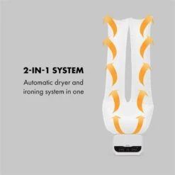 ShirtButler Pro Automatisches Trocknersystem Hemd / Hose / Schuhe 1200W 2-in-1 70°C Timer Weiß -Küche Zu Hause 60002670 yy 0003 logo Klarstein ShirtButler Pro Trocknersystem weiss