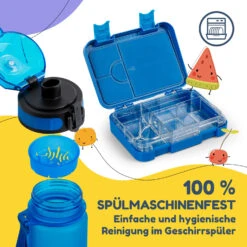 Schmatzfatz Frühstücksset Lunchbox & Trinkflasche Tritan Dicht BPA-frei -Küche Zu Hause 60002942 de 0005 logo